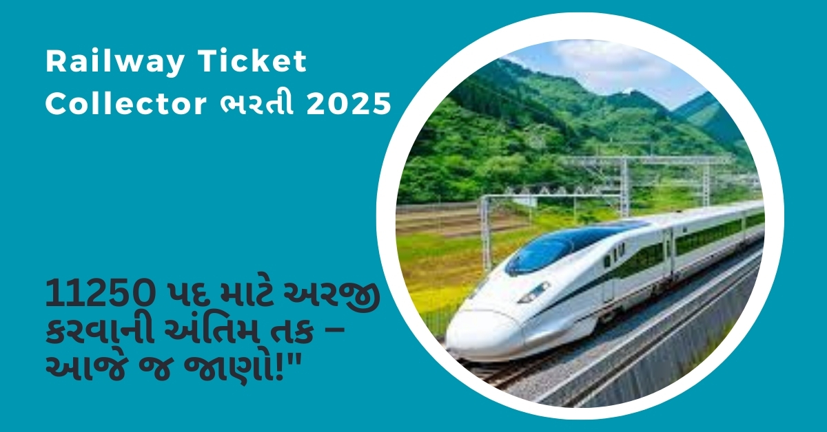 Railway Ticket Collector Notification 2025